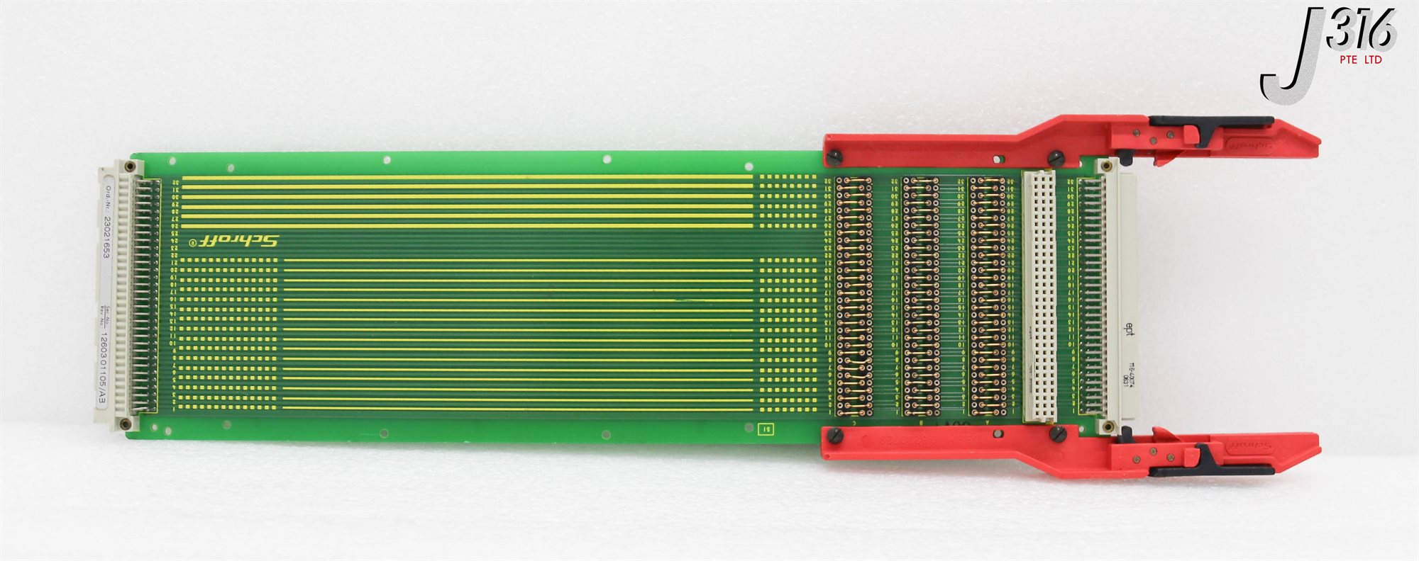 ヒー C1843 SCHROFF PCB ASSY, TEST ADAPTER CONNECTOR, 33021-653 23021653